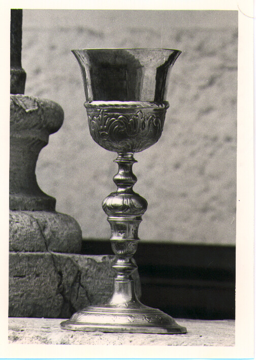 calice - bottega Italia meridionale (fine/inizio secc. XVII/ XVIII)