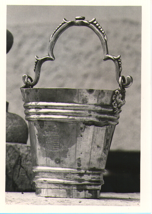 secchiello per l'acqua benedetta - bottega napoletana (sec. XVIII)