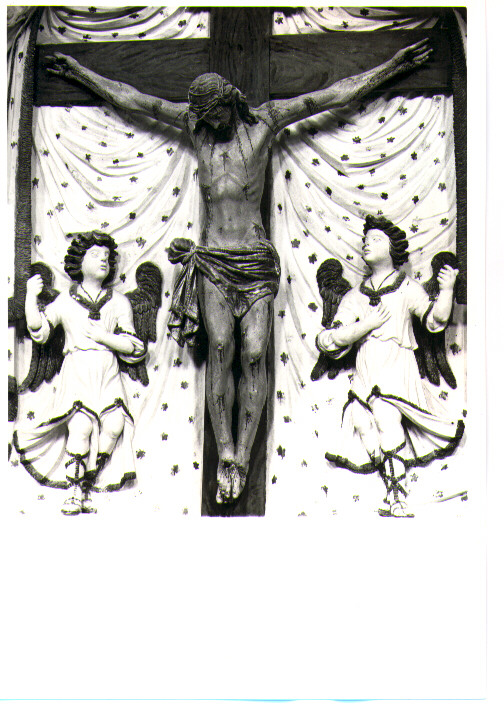 Cristo crocifisso (scultura) - bottega lucana (sec. XVII)