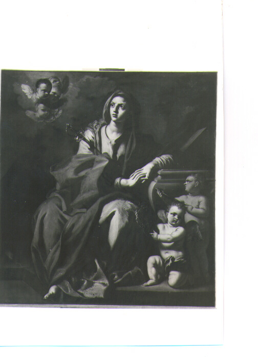 Madonna Addolorata (dipinto) di D'Aste Andrea (attribuito) (sec. XVIII)