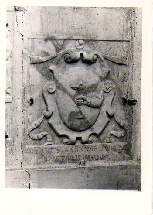 lastra tombale - bottega lucana (sec. XVI)