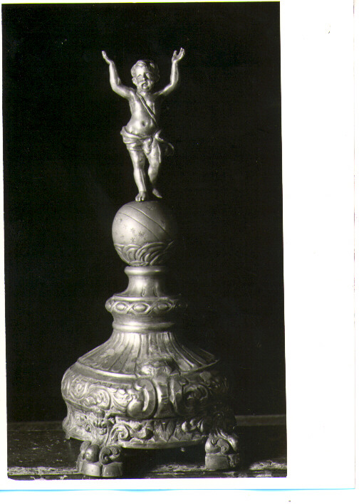 ostensorio, frammento - bottega Italia meridionale (sec. XIX)