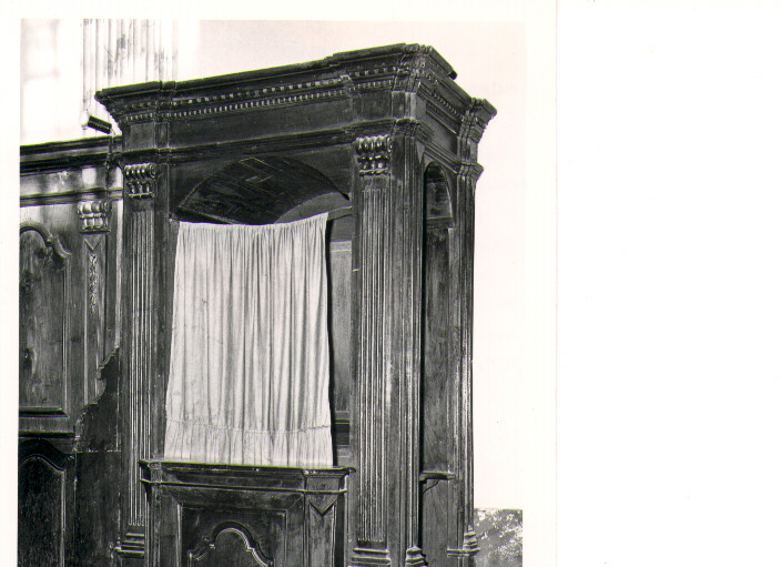 confessionale - bottega lucana (sec. XIX)