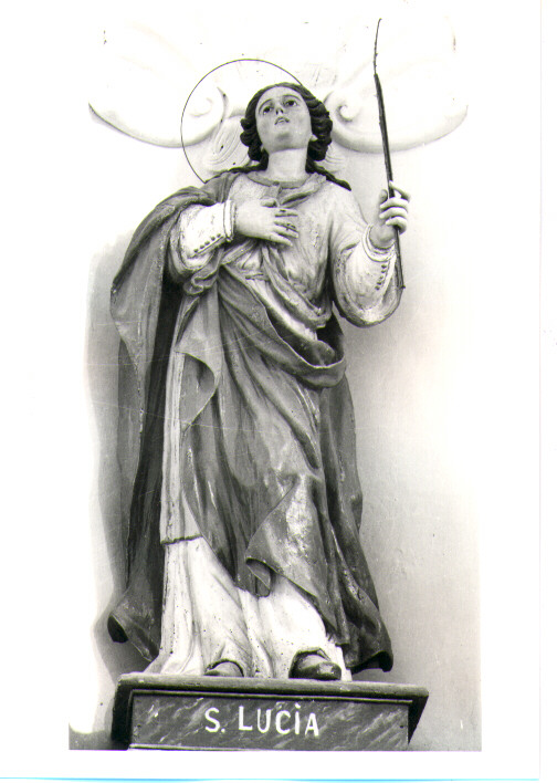 Santa Lucia (statua) - bottega lucana (sec. XVIII)