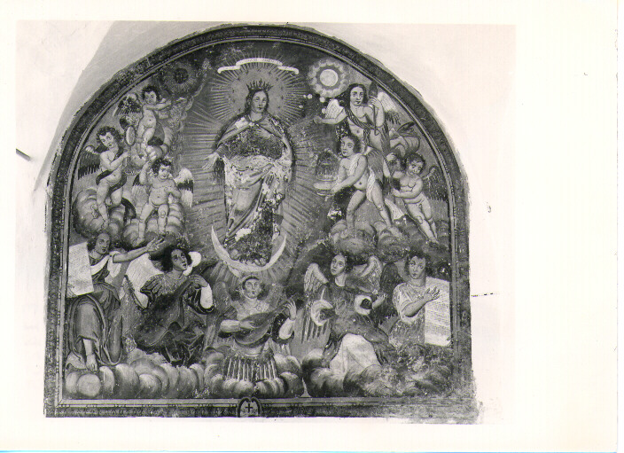 Madonna Immacolata (dipinto) - ambito lucano (fine/inizio secc. XVII/ XVIII)