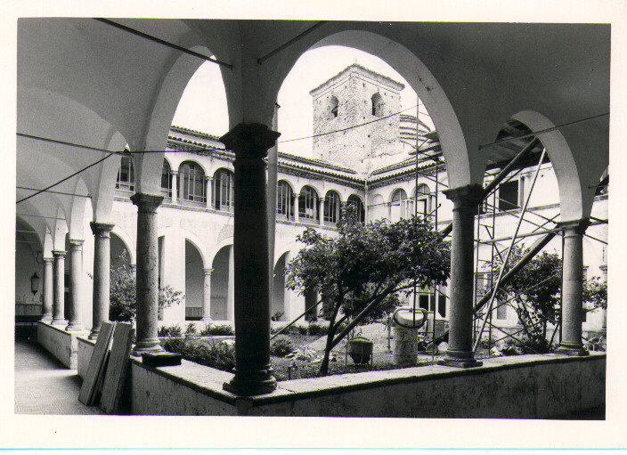 colonna - bottega lucana (seconda metà sec. XVI)