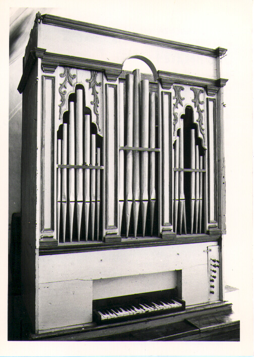 cassa d'organo - bottega lucana (fine/inizio secc. XVIII/ XIX)