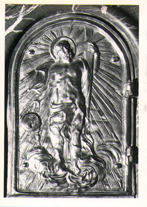 sportello di tabernacolo, elemento d'insieme - bottega Italia meridionale (fine/inizio secc. XVIII/ XIX)