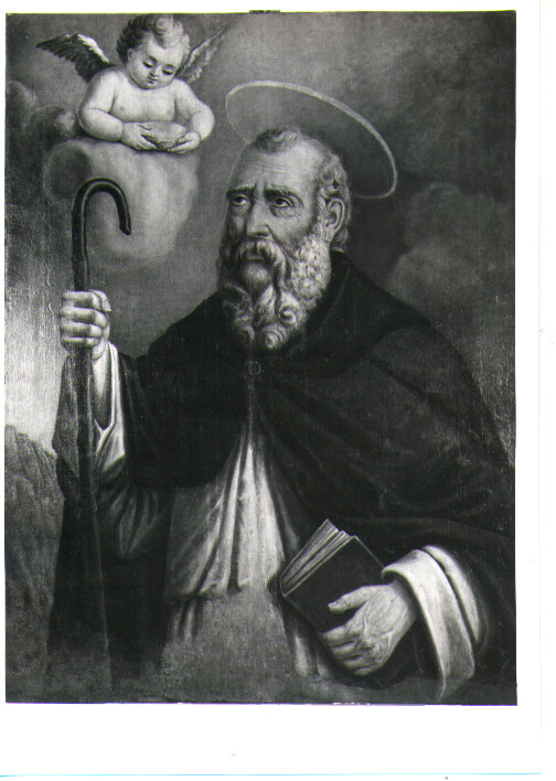 San Macario, Santo (dipinto) di Fiumarelli L (sec. XIX)