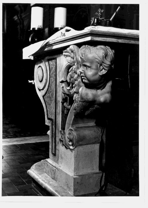 cherubino (mensola) - bottega Italia meridionale (prima metà sec. XIX)