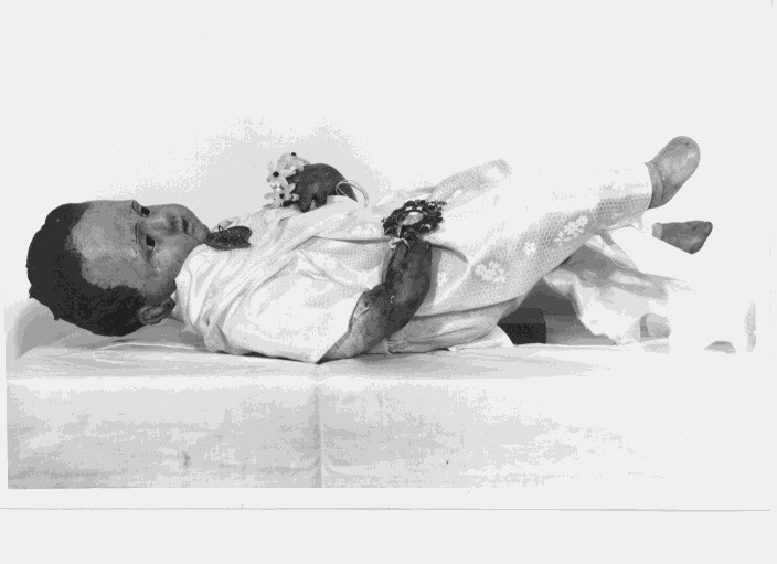 Gesù Bambino (scultura) - bottega lucana (sec. XIX)