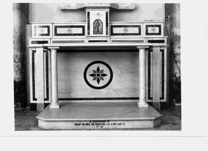 altare - bottega lucana (sec. XX)