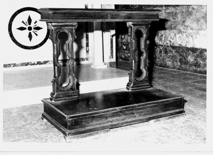 inginocchiatoio di Di Trani Francesco di Maratea (prima metà sec. XX)