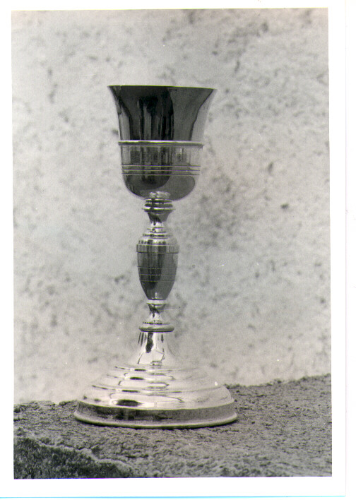 calice - bottega lucana (prima metà sec. XX)