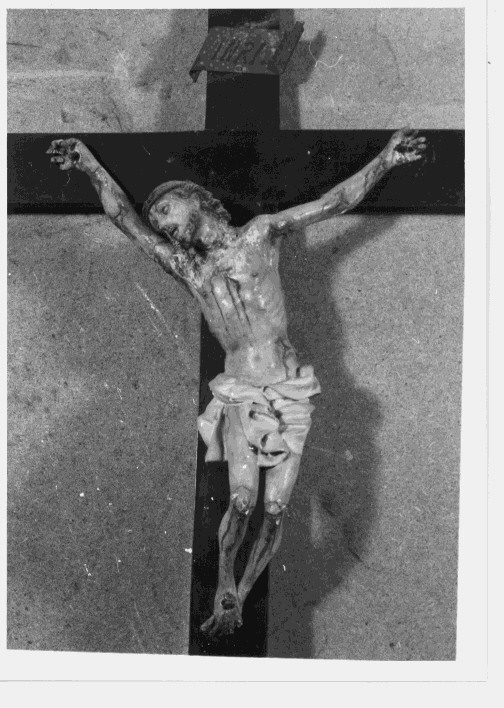Cristo crocifisso (scultura) - bottega Italia meridionale (prima metà sec. XX)