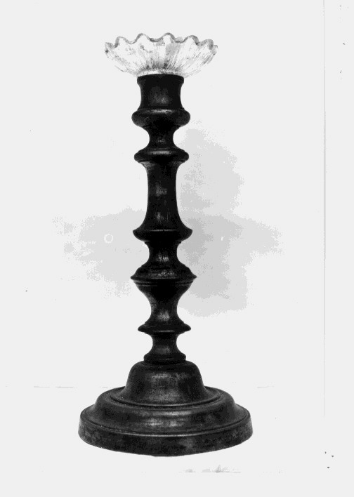 candeliere - bottega lucana (inizio sec. XX)