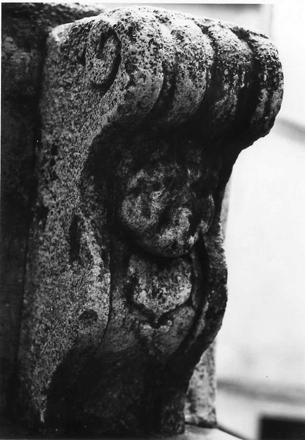 mensola - ambito lucano (sec. XVIII)