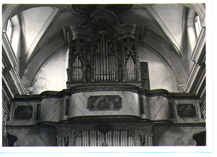 cassa d'organo - bottega lucana (terzo quarto, prima metà sec. XVIII, sec. XIX)