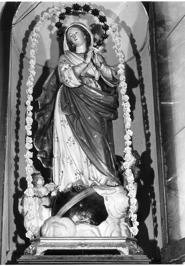 Madonna Immacolata (statua) - bottega napoletana (seconda metà sec. XVIII)