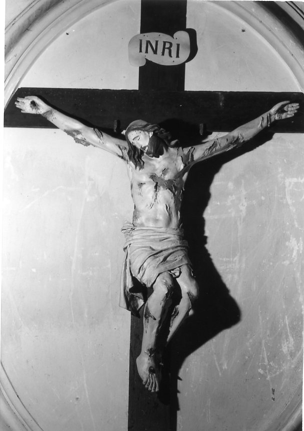 Cristo crocifisso (scultura) - bottega Italia meridionale (fine/inizio secc. XVIII/ XIX)
