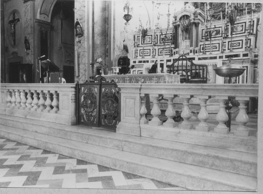 cancello di balaustrata - bottega Italia meridionale (sec. XX)