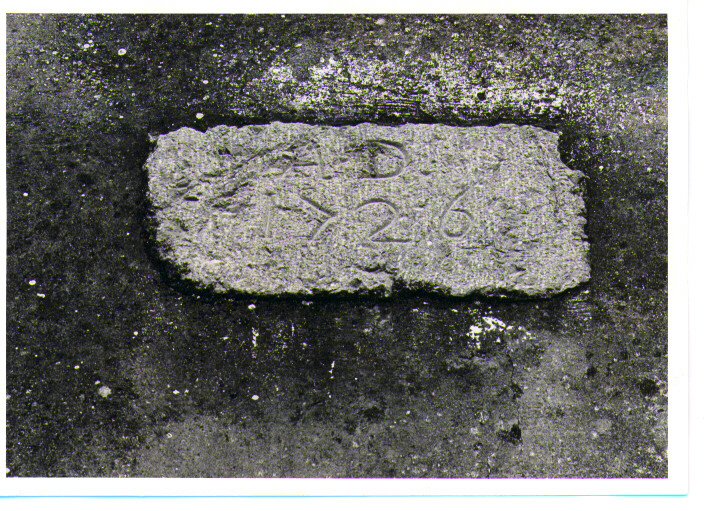 lapide documentaria - bottega lucana (sec. XVIII)