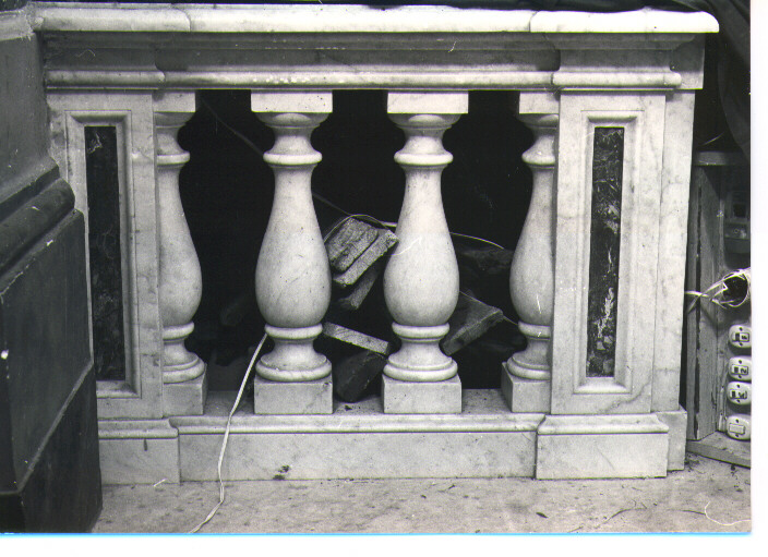 balaustrata - bottega Italia meridionale (metà sec. XX)