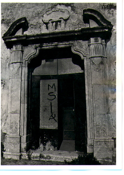 portale - bottega Italia meridionale (sec. XVIII)