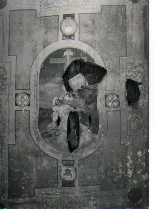 Madonna Addolorata con Cristo Morto, Madonna Addolorata (dipinto) di Sarubbi Nicola/ Sarubbi Mattia (bottega) (sec. XX)