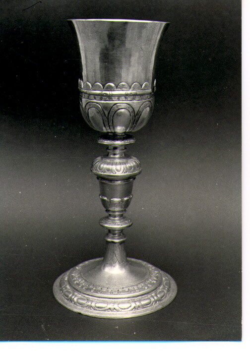 calice - bottega napoletana (fine/inizio secc. XVII/ XVIII)