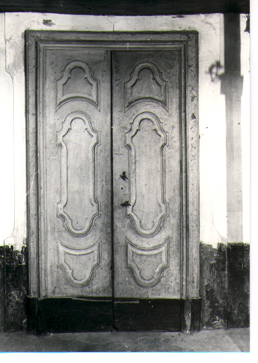 porta, serie - bottega Italia meridionale (seconda metà sec. XVIII)