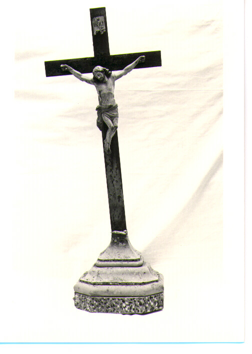 crocifisso - bottega napoletana (seconda metà sec. XVIII)