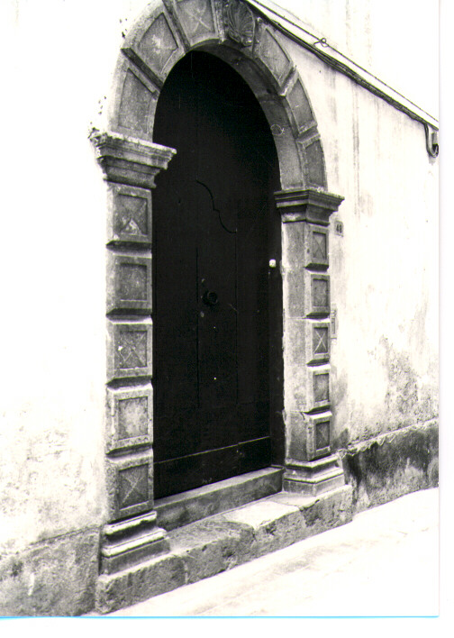 portale - bottega Italia meridionale (seconda metà sec. XVIII)