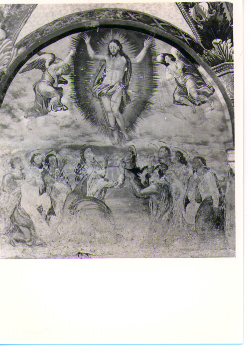 scene della Passione, Madonna in gloria, S. Antonio da Padova (dipinto) di Todisco Girolamo (prima metà sec. XVII)