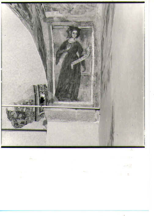 sibilla, figura femminile (dipinto) - ambito lucano, ambito lucano (sec. XVI, sec. XIX)