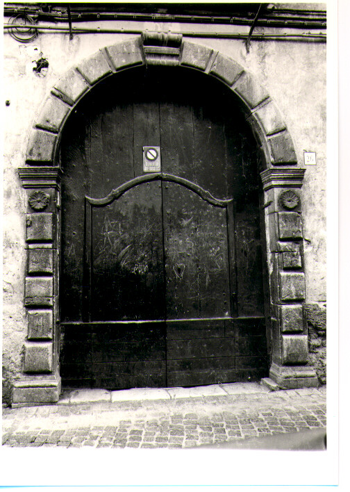 portale - ambito lucano (fine/inizio secc. XVIII/ XIX)