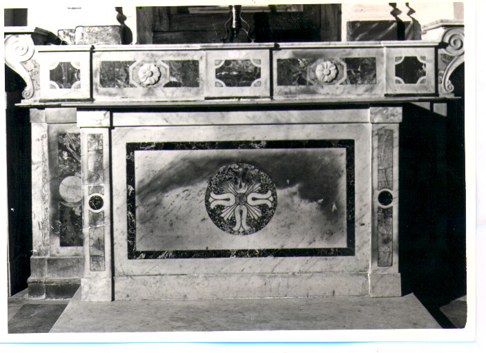 altare - bottega lucana (fine sec. XIX)