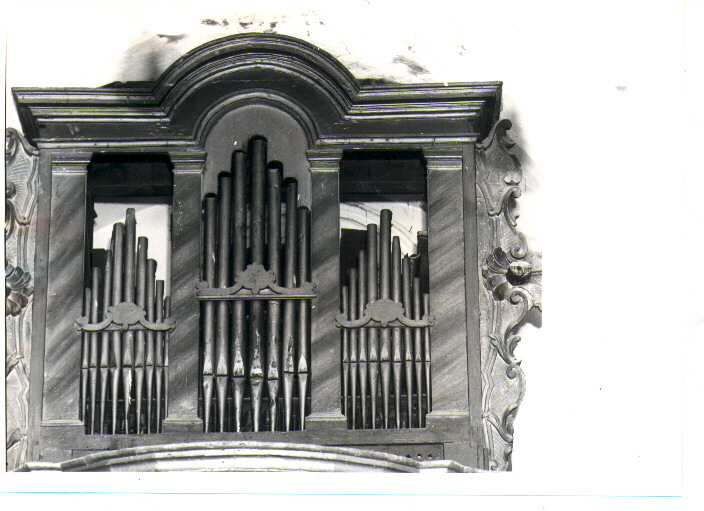 cassa d'organo - bottega lucana (sec. XVIII)