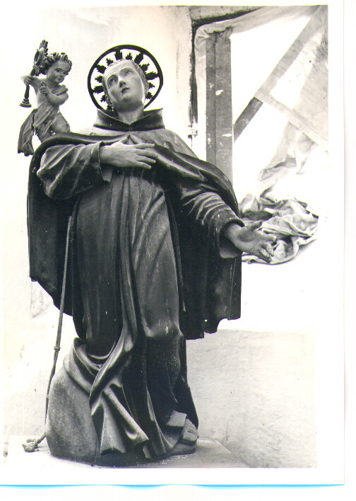 San Pasquale Baylon (statua) - bottega lucana (prima metà sec. XVIII)