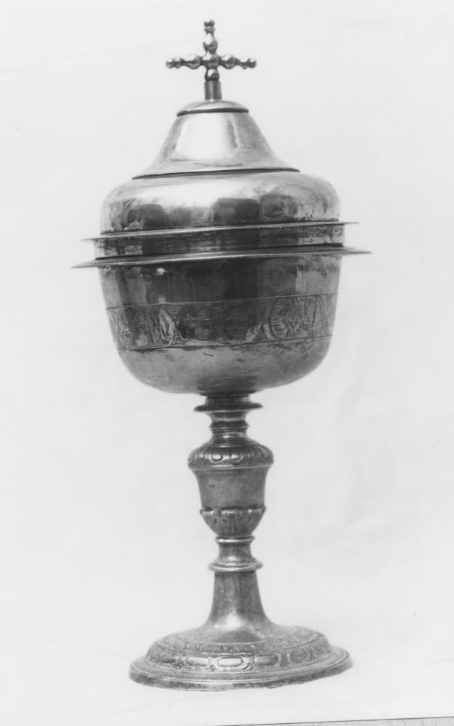 pisside - bottega napoletana (metà sec. XVIII)