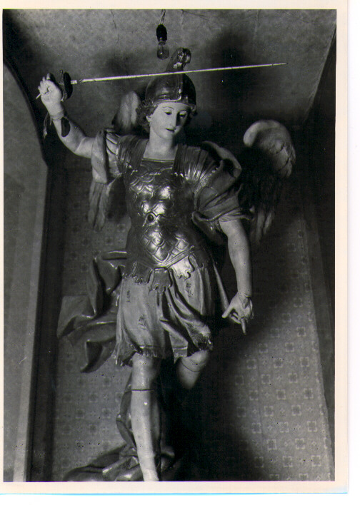 San Michele Arcangelo (statua) - bottega Italia meridionale (sec. XIX)
