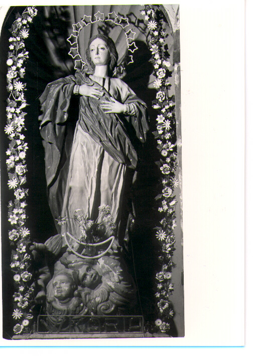 Madonna Immacolata (scultura) - bottega lucana (fine sec. XVII)