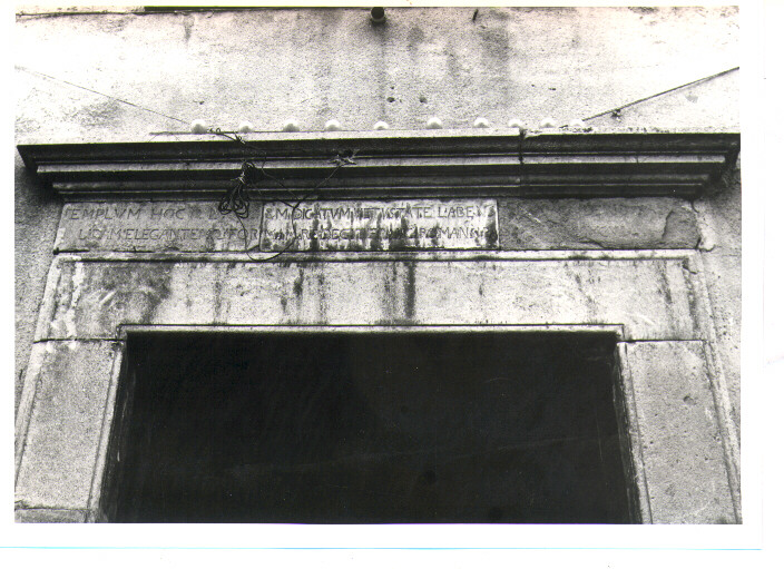 lapide documentaria - bottega Italia meridionale (sec. XVIII)