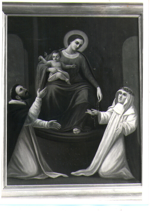 Madonna del Rosario (dipinto) - ambito Italia meridionale (inizio sec. XX)