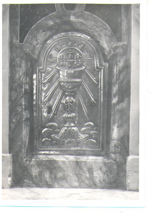 sportello di tabernacolo - bottega napoletana (prima metà sec. XIX)