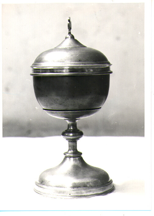 pisside - bottega napoletana (inizio sec. XX)