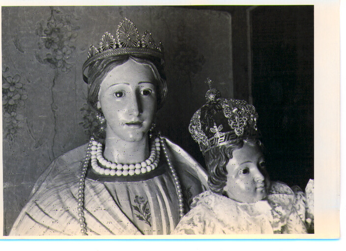 Madonna con Bambino (statua) - bottega Italia meridionale (inizio sec. XIX)