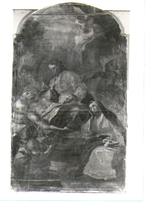 Morte di San Giuseppe, San Giuseppe (dipinto) di Mangieri Feliciano (sec. XIX)
