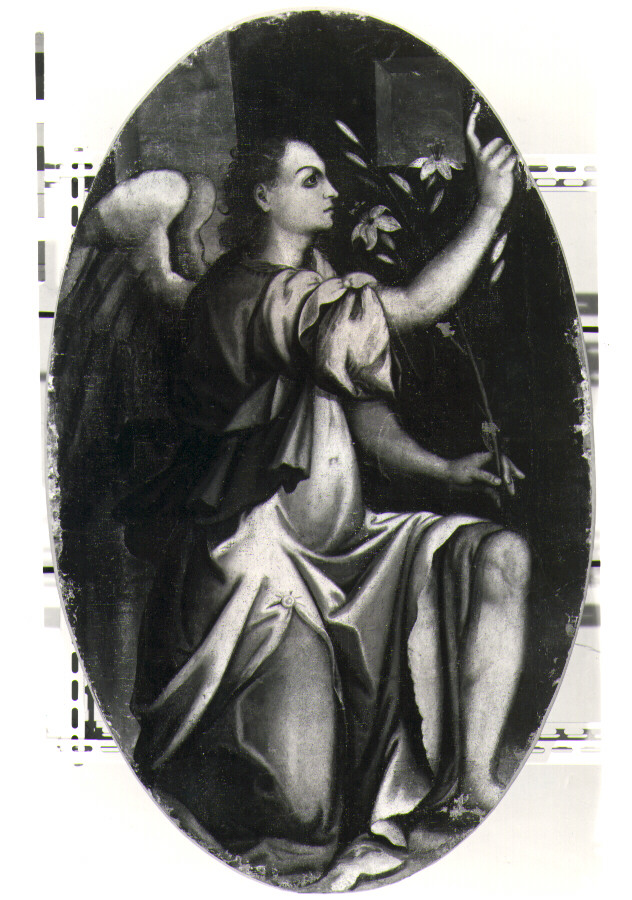 angelo annunciante (dipinto) - ambito Italia meridionale (fine sec. XVI)