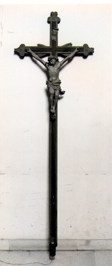 crocifisso - bottega Italia meridionale (metà sec. XIX)